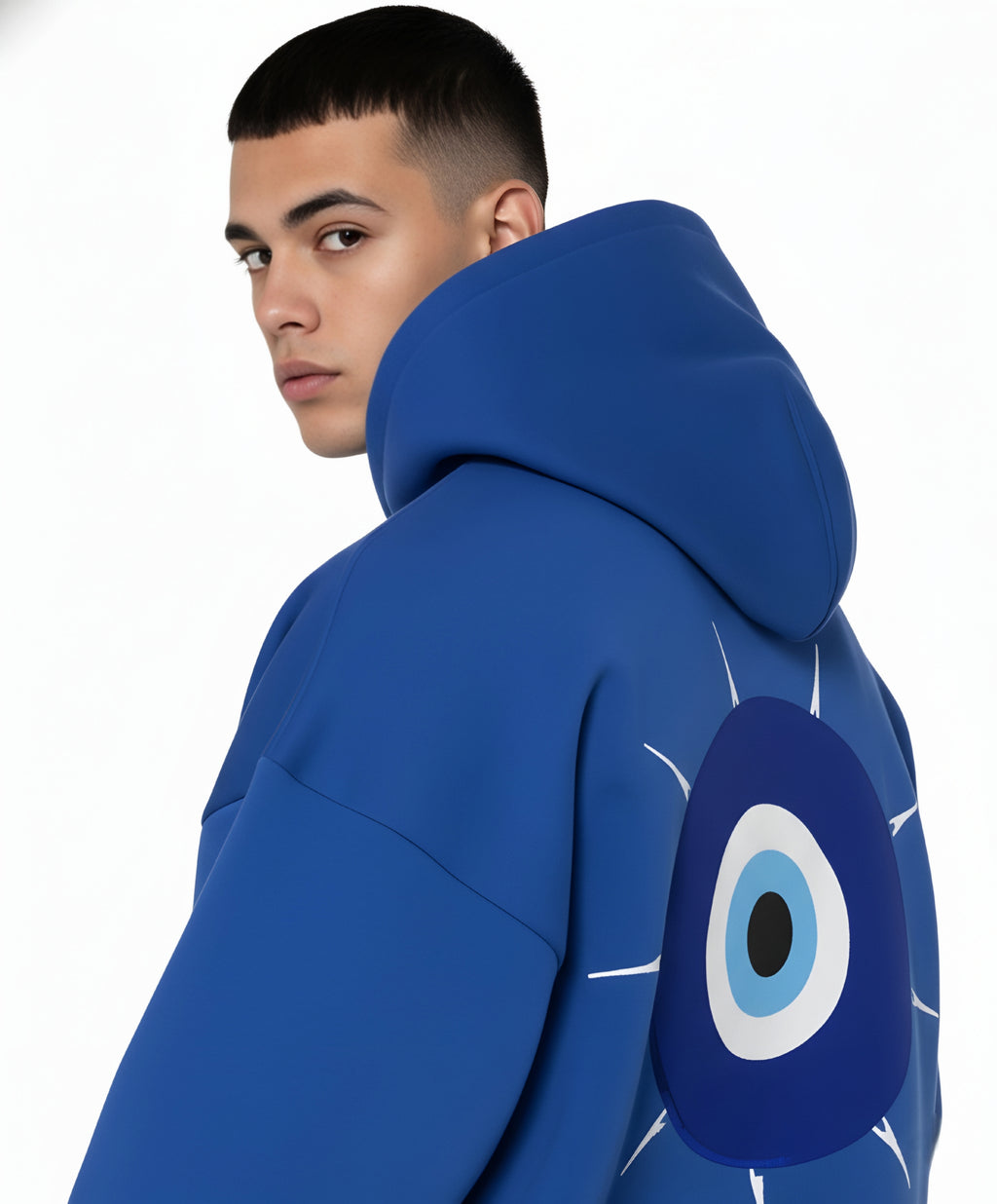 Evil Eye 400 GSM Hoodie Oversized